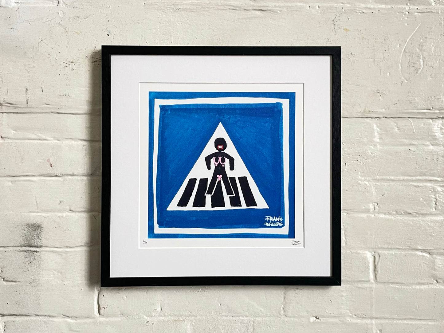 Limited Edt. Art Print – GENDER NEUTRAL ROAD SIGNS. By Frank Willems